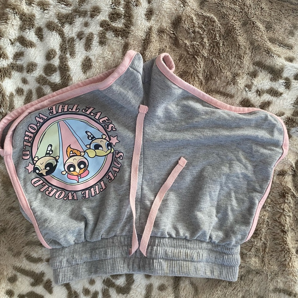 grey power puff girls shorts